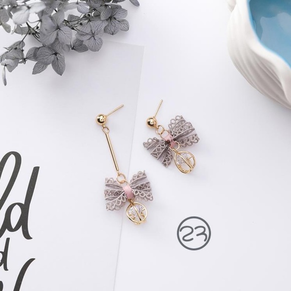 Unique Zone Jewelry - ❤️️NEW UNIQUE Cute Bow Handmade Earrings GY5